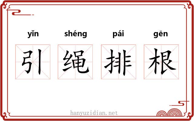 引绳排根