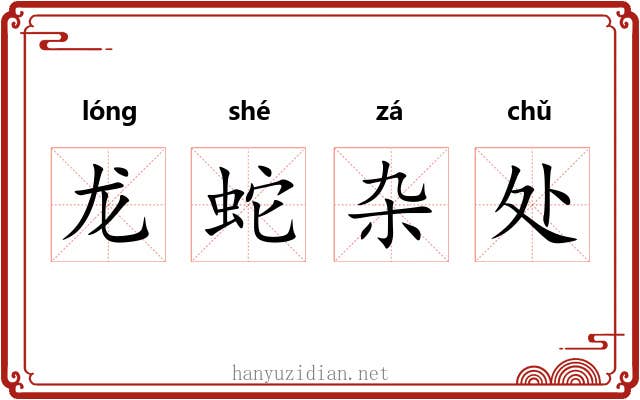 龙蛇杂处