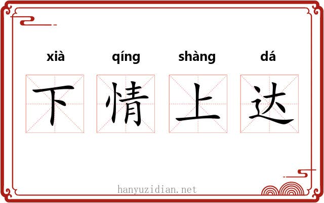 下情上达