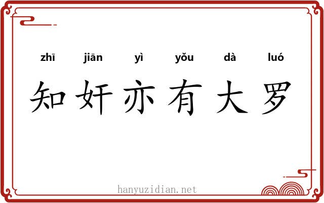 知奸亦有大罗