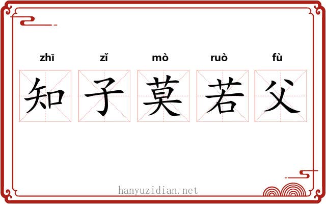 知子莫若父