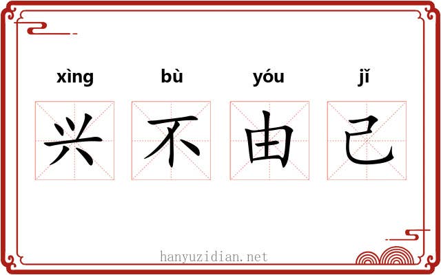 兴不由己