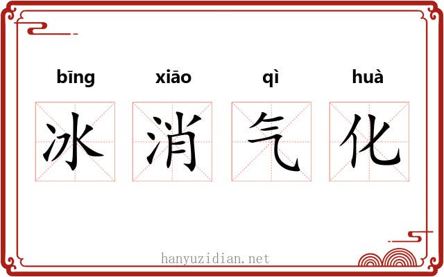 冰消气化