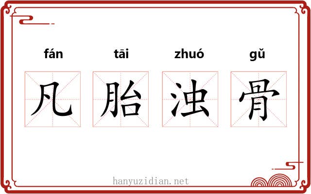 凡胎浊骨
