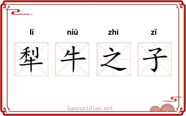 犁牛之子