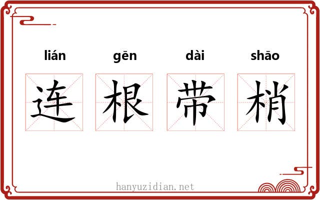 连根带梢