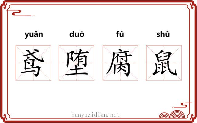鸢堕腐鼠