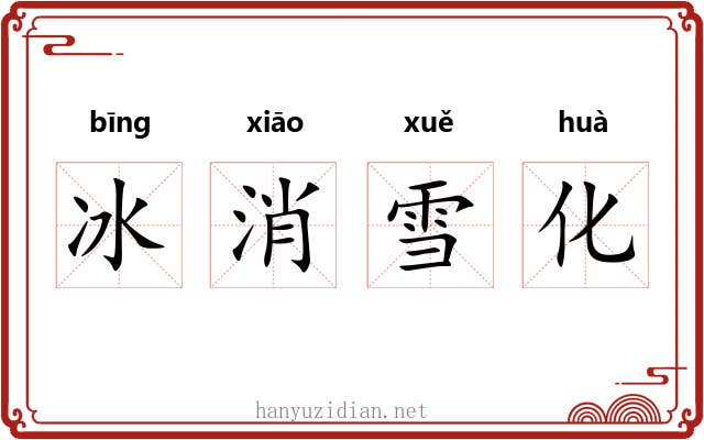 冰消雪化