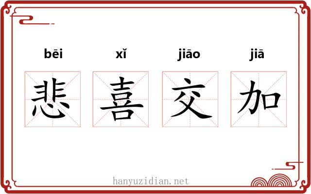 悲喜交加