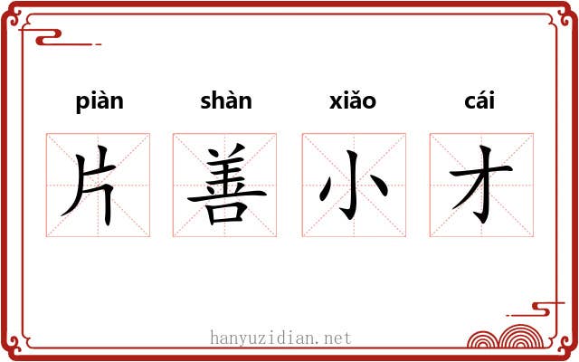 片善小才