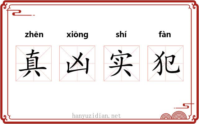 真凶实犯
