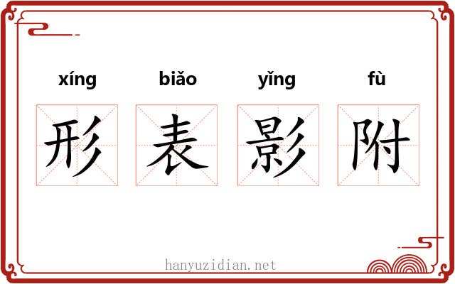 形表影附