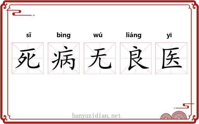 死病无良医