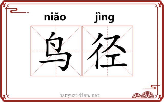鸟径