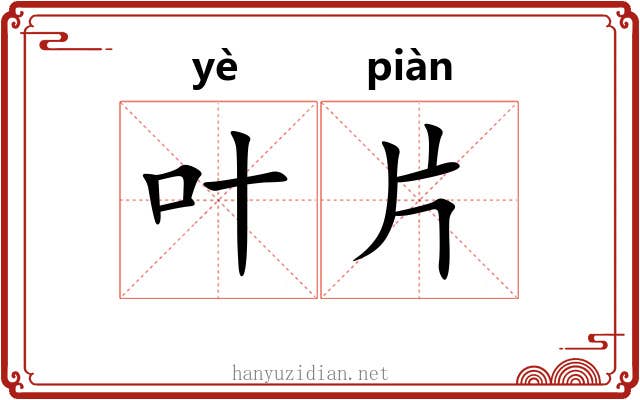 叶片