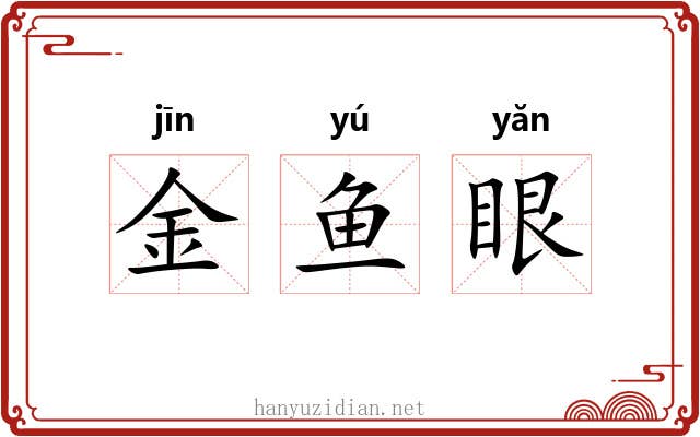 金鱼眼 金鱼眼