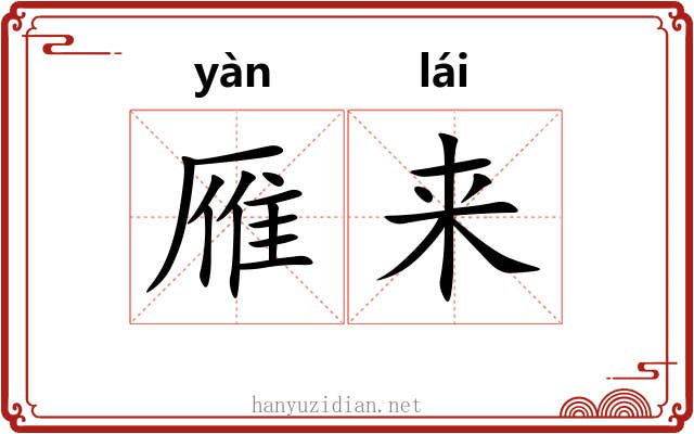 雁来 雁来
