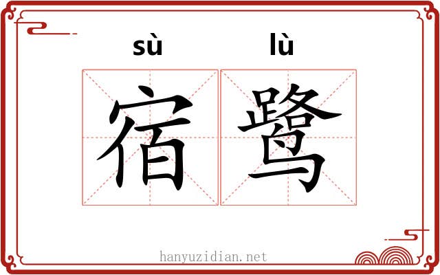 宿鹭