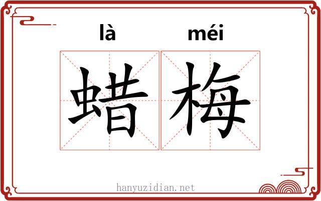 蜡梅 蜡梅