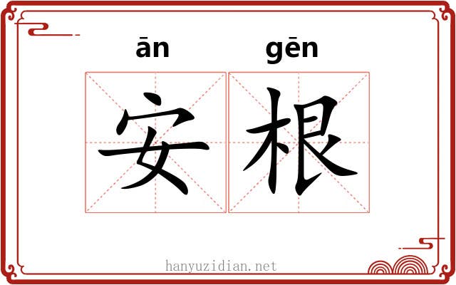 安根 安根
