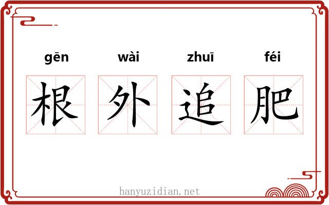 根外追肥 根外追肥