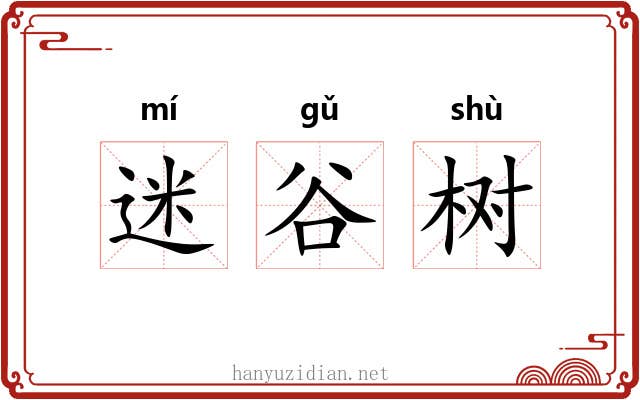 迷谷树