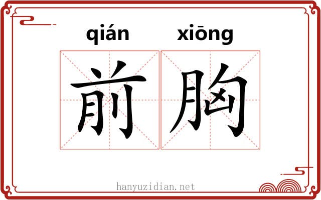 前胸