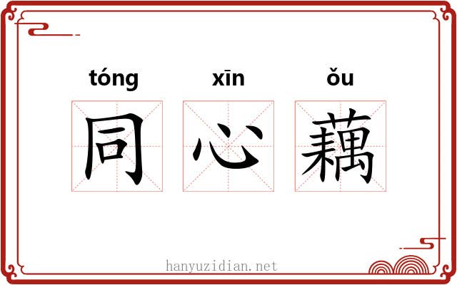 同心藕
