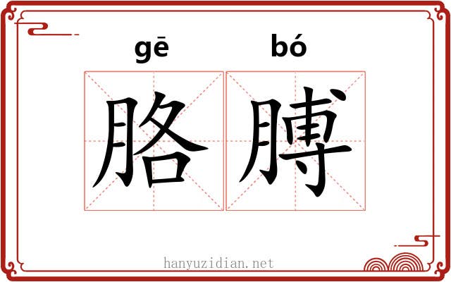 胳膊