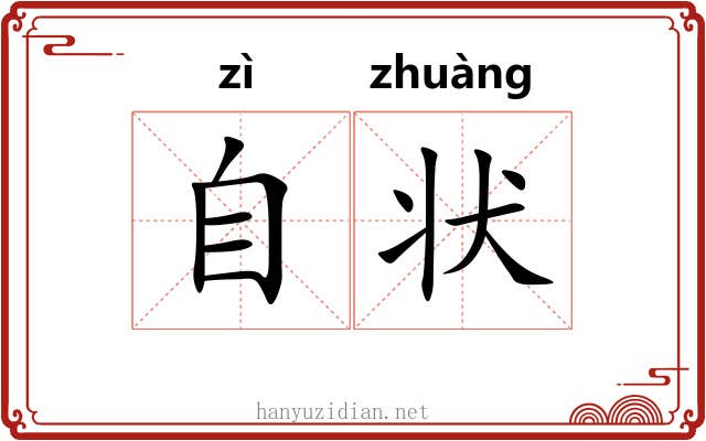 自状