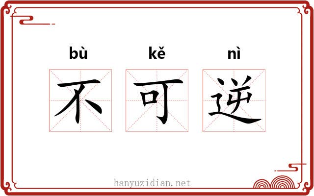 不可逆 不可逆