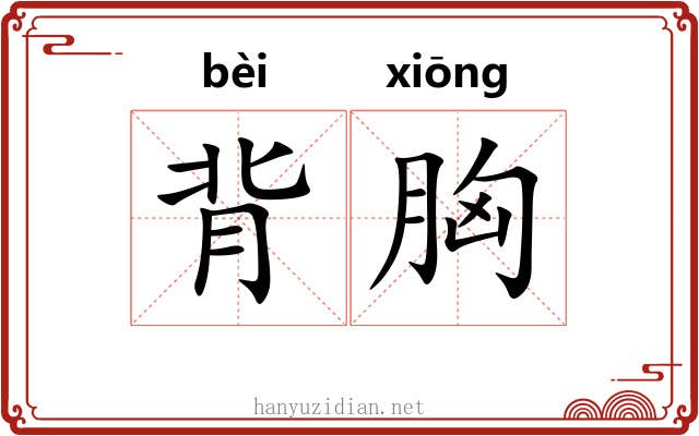 背胸 背胸