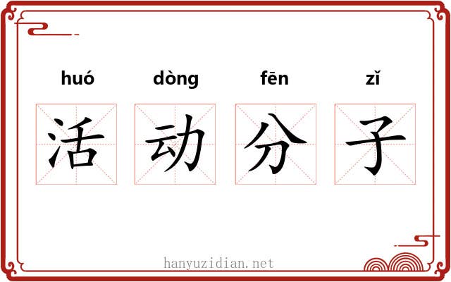 活动分子