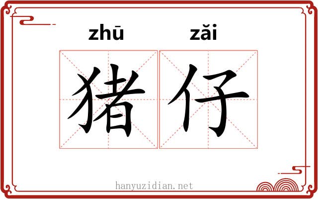 猪仔 猪仔