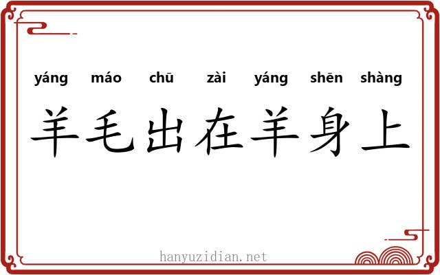 羊毛出在羊身上 羊毛出在羊身上