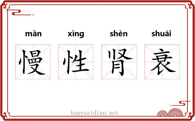 慢性肾衰