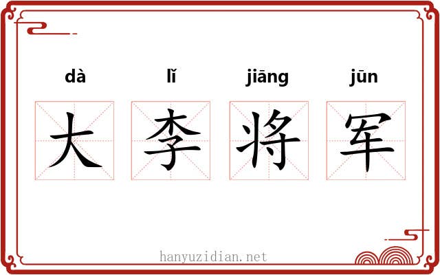大李将军