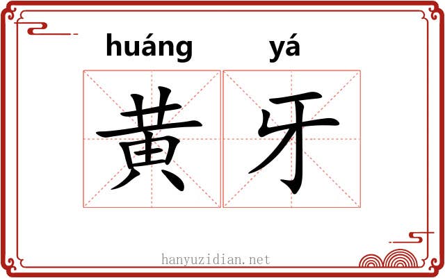 黄牙