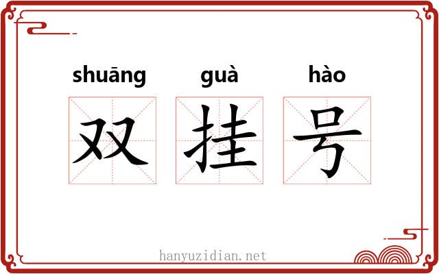 双挂号