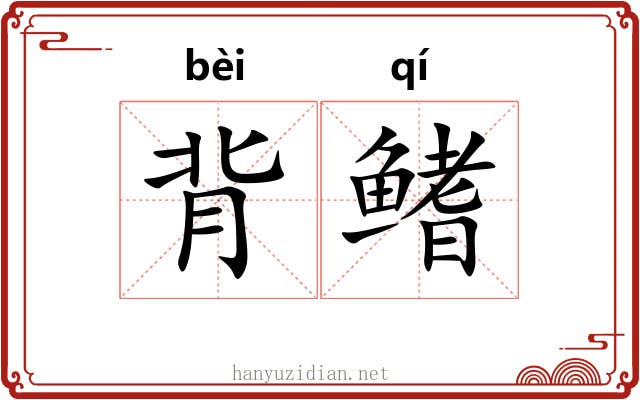 背鳍 背鳍