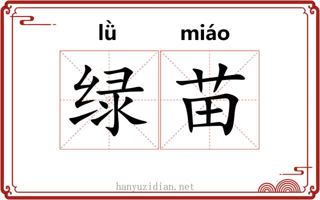 绿苗 绿苗