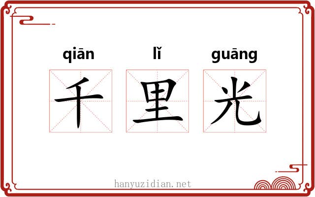 千里光 千里光