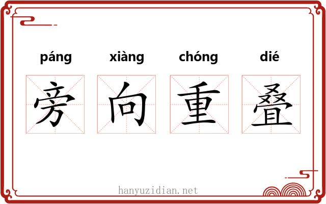 旁向重叠 旁向重叠