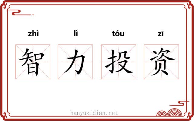 智力投资 智力投资