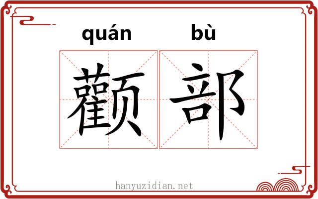颧部