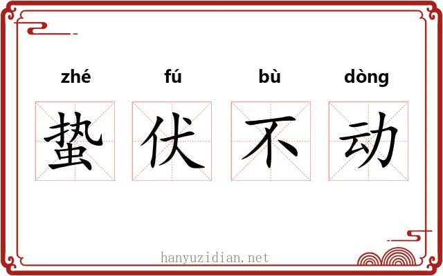 蛰伏不动 蛰伏不动