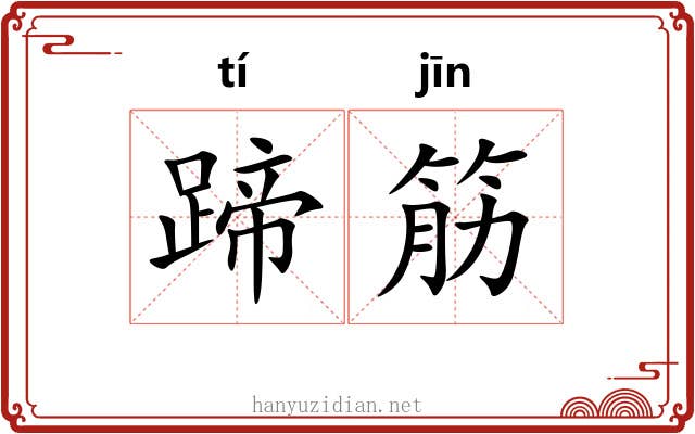 蹄筋