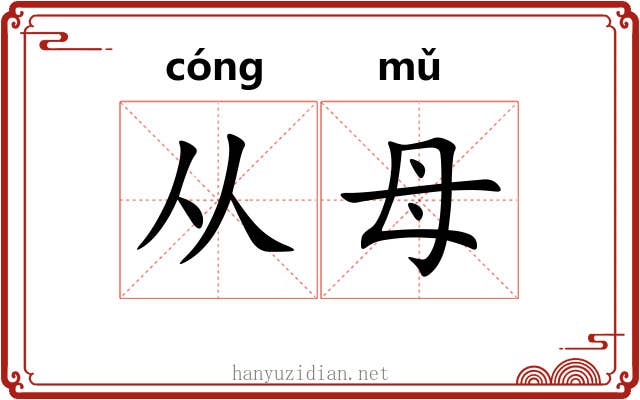 从母 从母