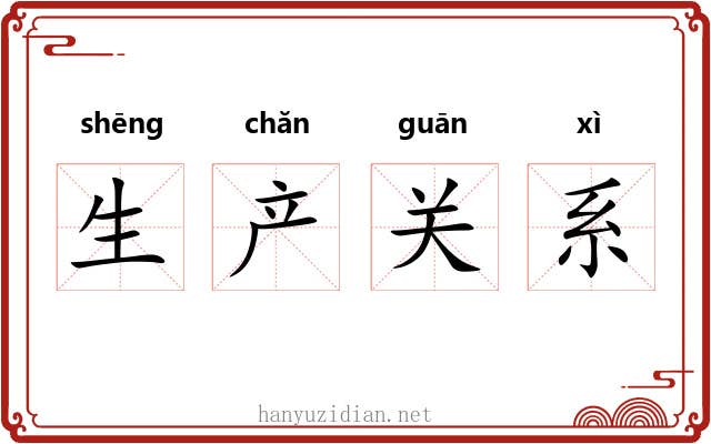 生产关系