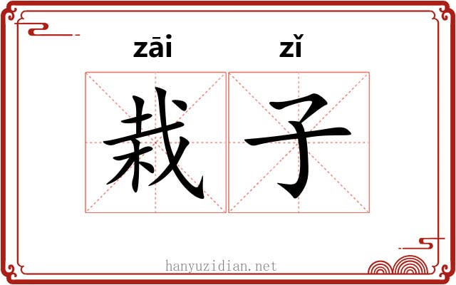 栽子 栽子